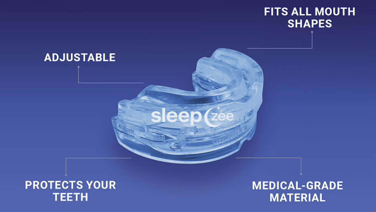 SleepZee antisnoring mouthguard SleepZee antisnoring mouthguard